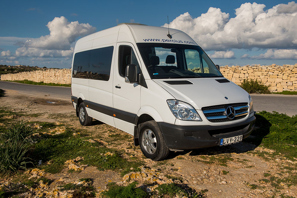 Percius hire car in Malta